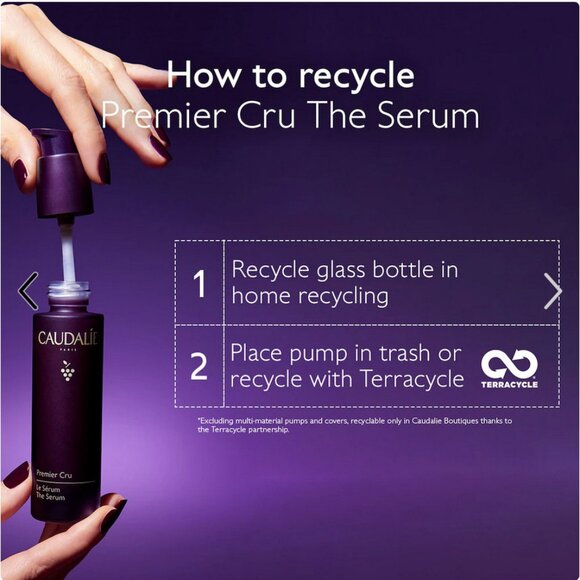 *BNIB* Caudalie Premier Cru Anti-Aging Serum w/ Niacinamide & Hyaluronc acid - Picture 4 of 7